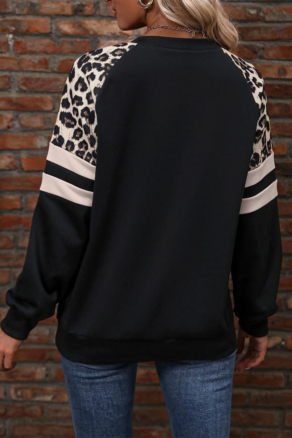 Luna™ Leopard Print Sweatshirt