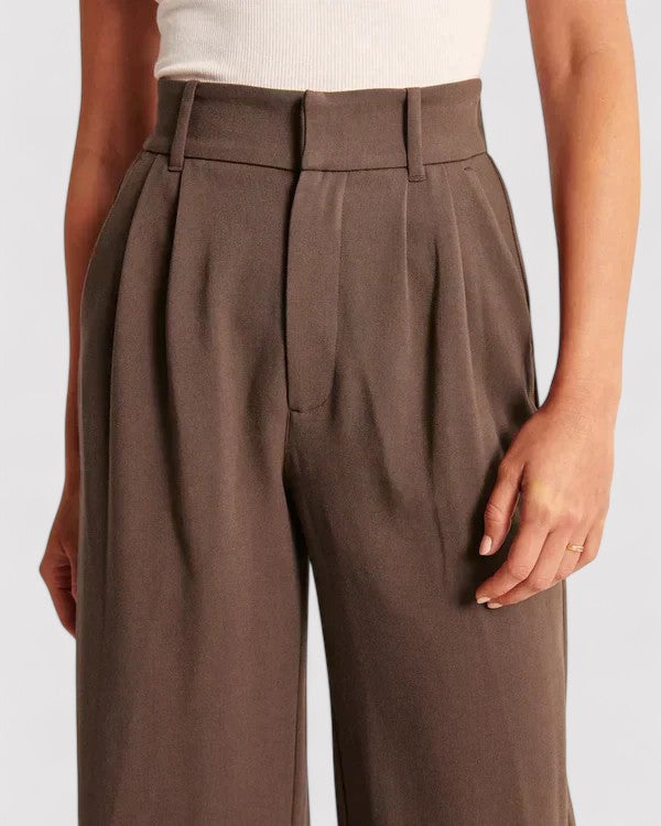 Gallucci Women's High-Waisted Flared Trousers