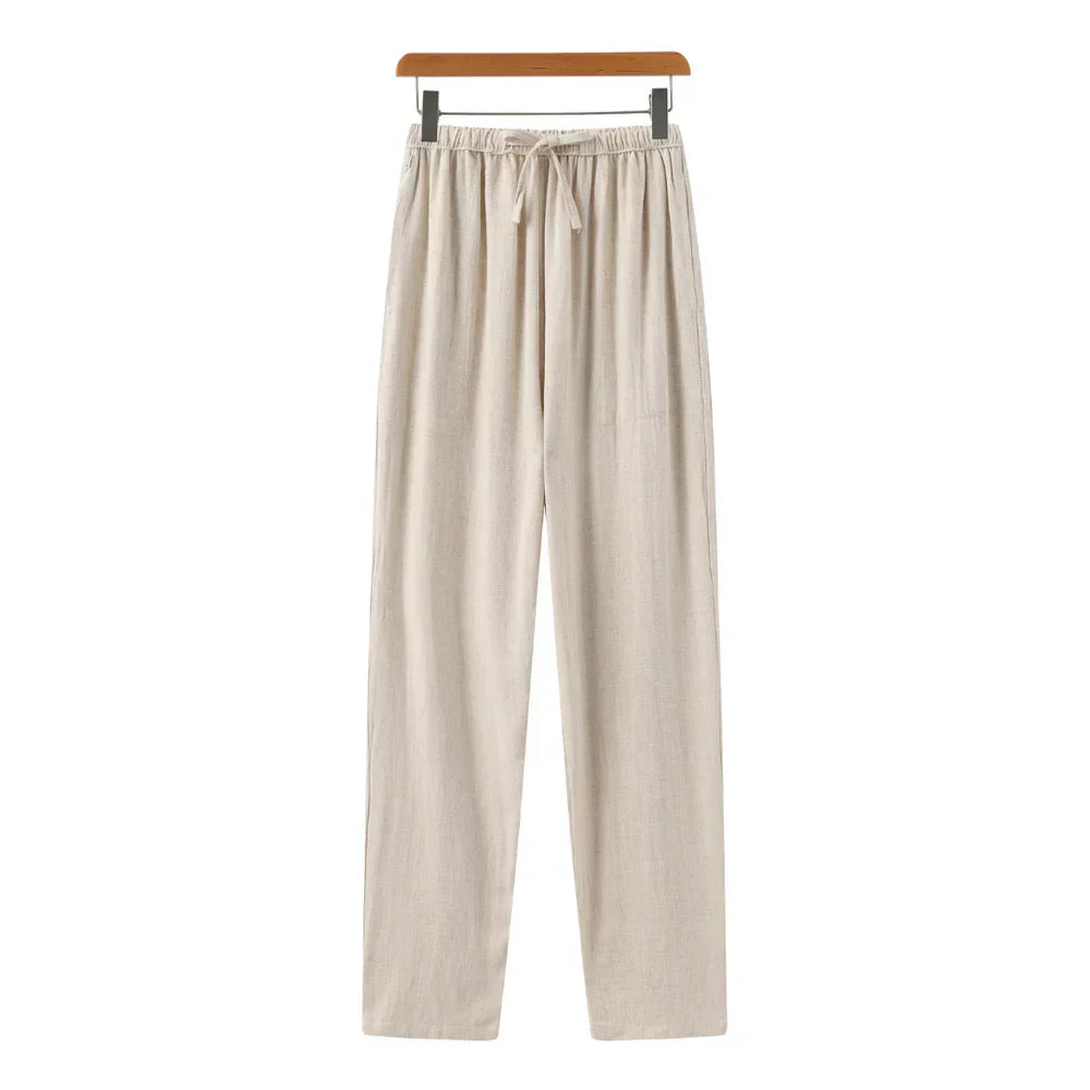 Gallucci™ | Linen Slim Fit Trousers