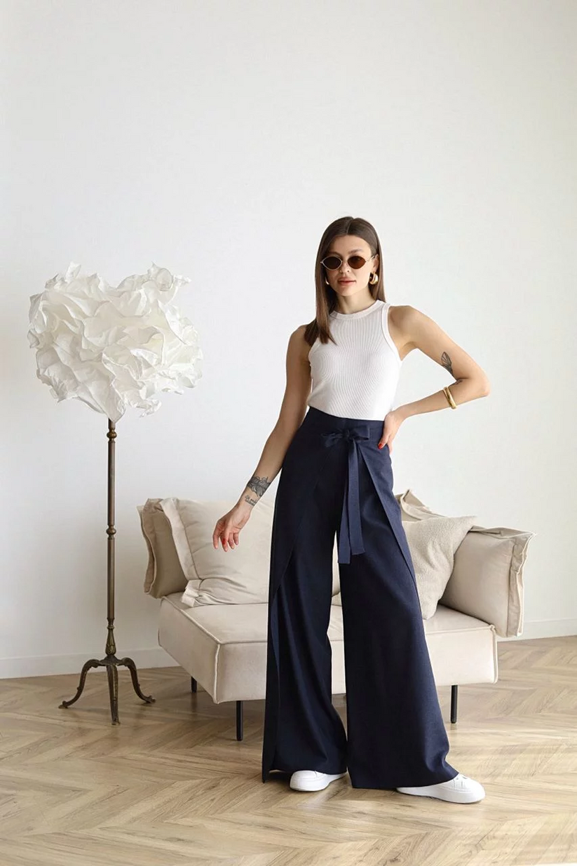 Gallucci ™ Luxe Wide Leg Trousers