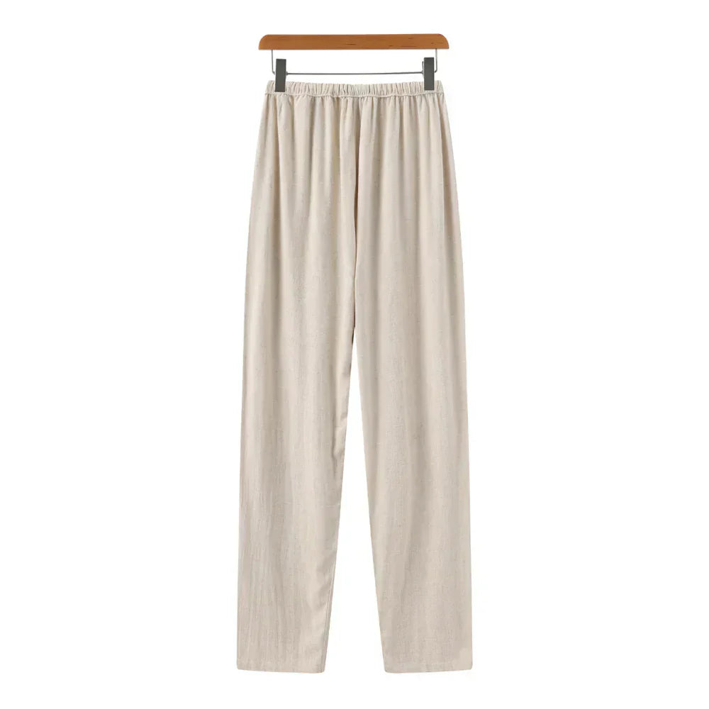 Gallucci™ | Linen Slim Fit Trousers