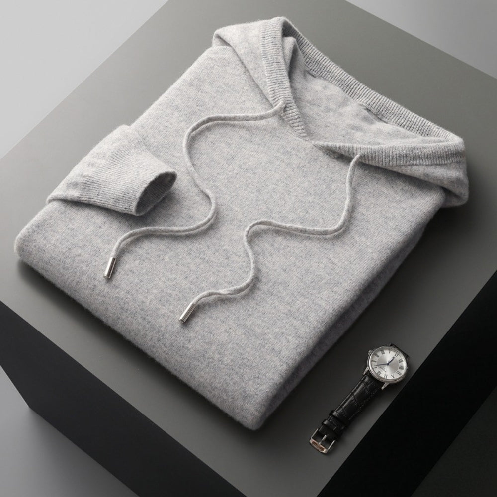 Gallucci  Loose Cashmere Woolen Hoodie