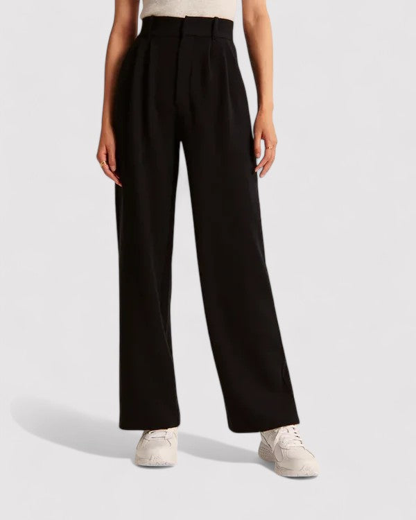 Gallucci Women's High-Waisted Flared Trousers