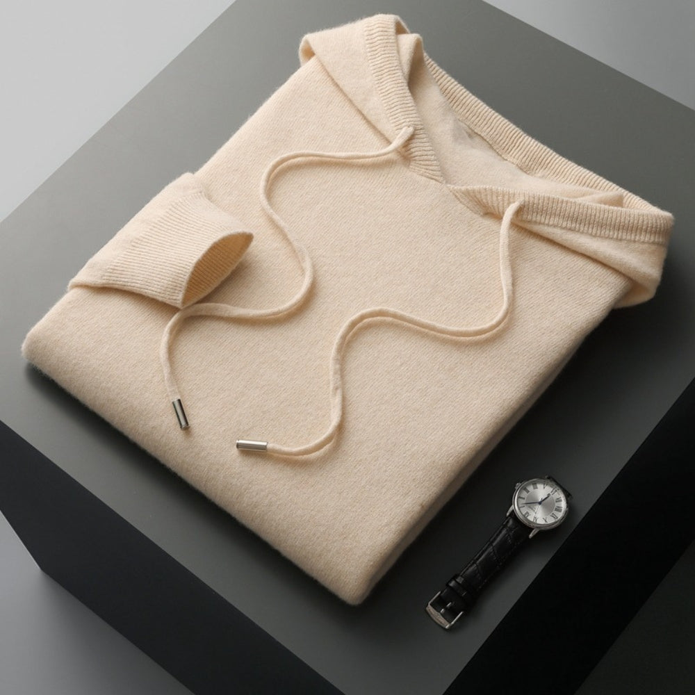 Gallucci  Loose Cashmere Woolen Hoodie