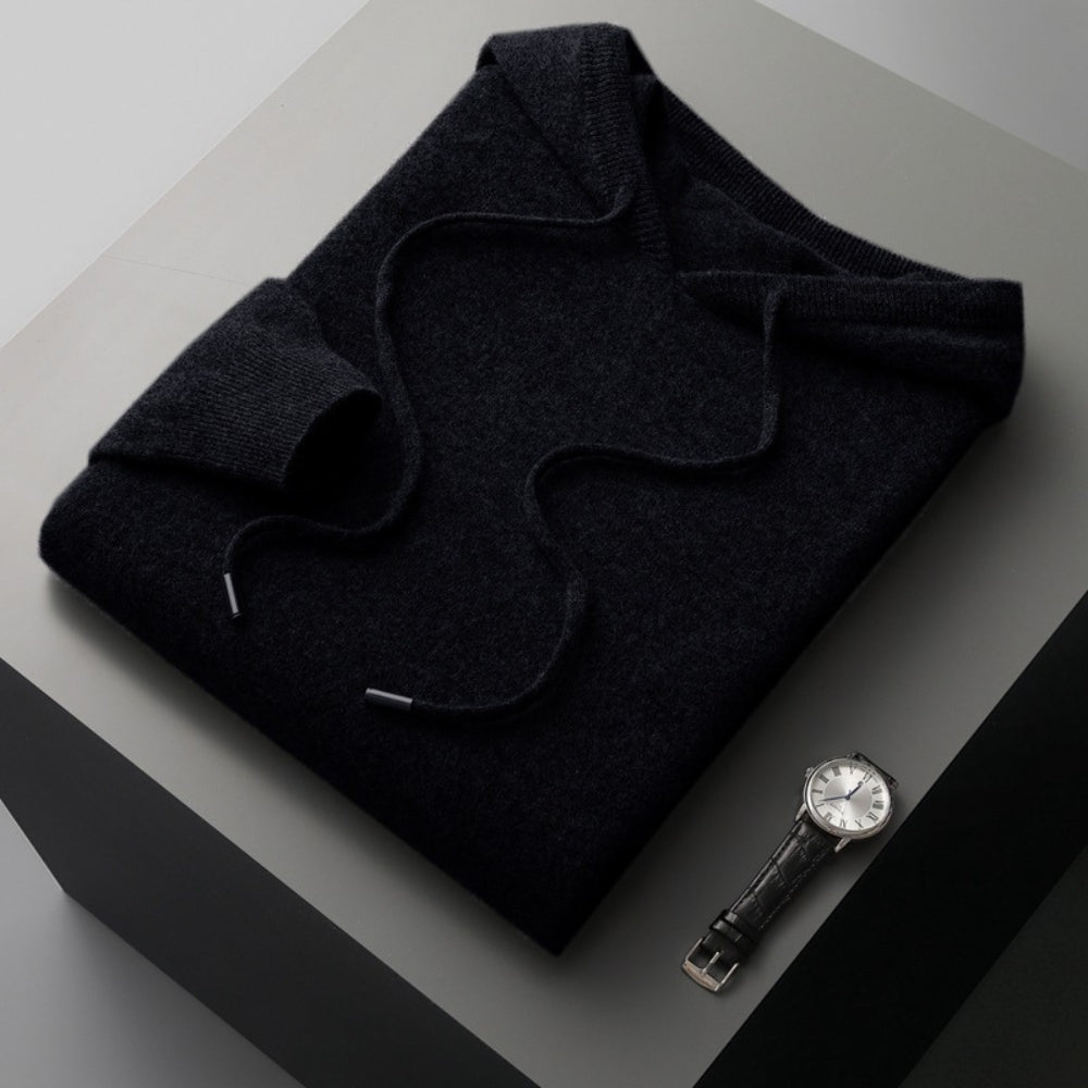 Gallucci  Loose Cashmere Woolen Hoodie