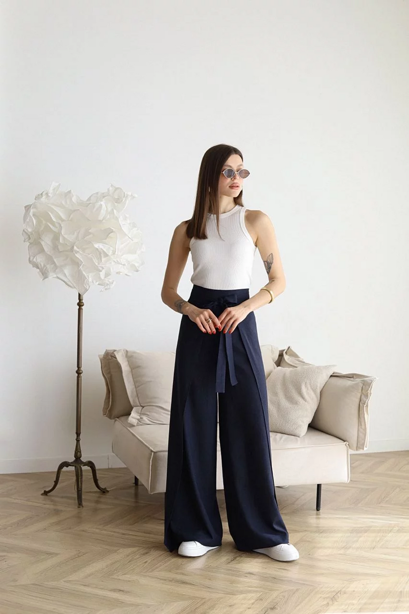 Gallucci ™ Luxe Wide Leg Trousers