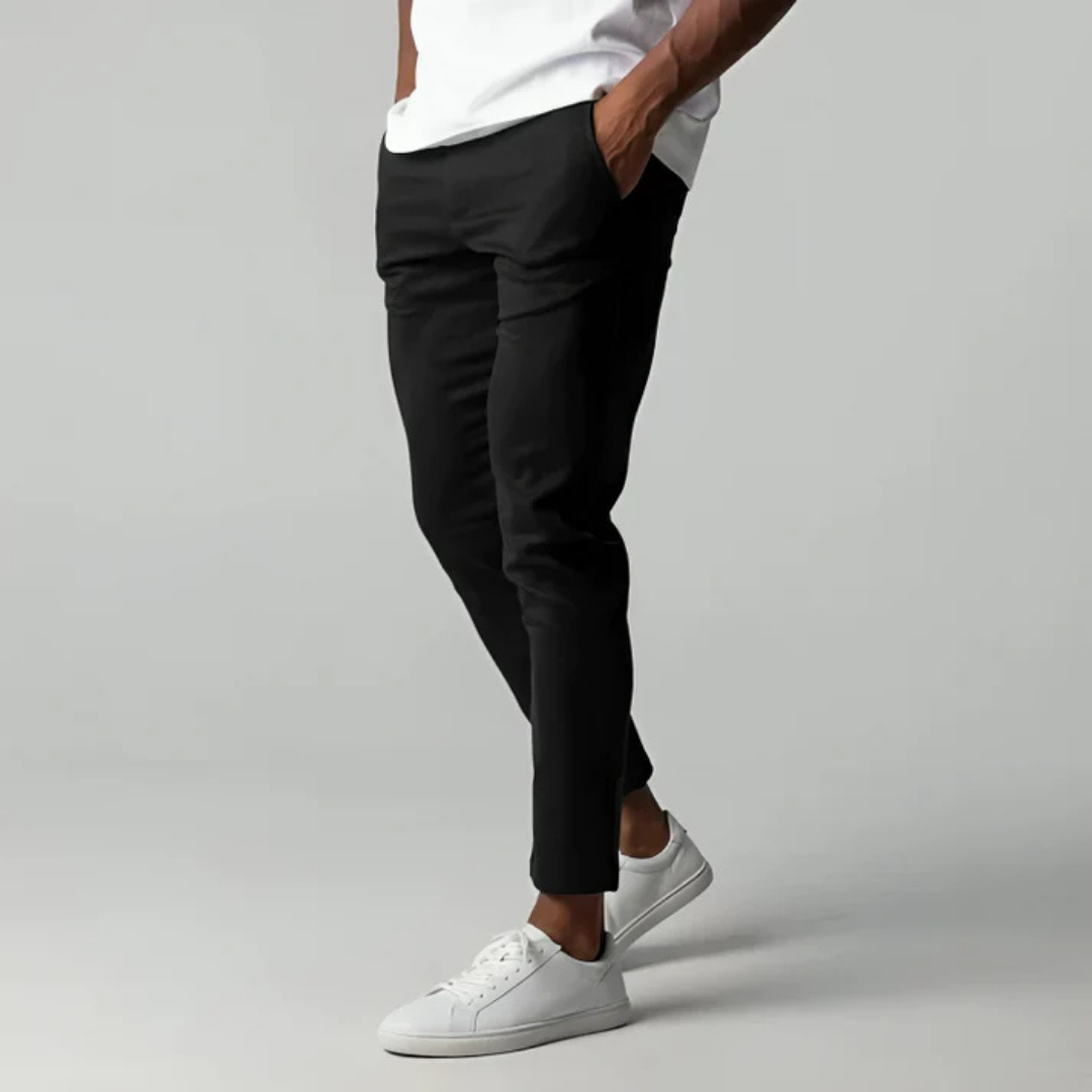 Gallucci™ -  Slim Stretch Chinos for Everyday Comfort