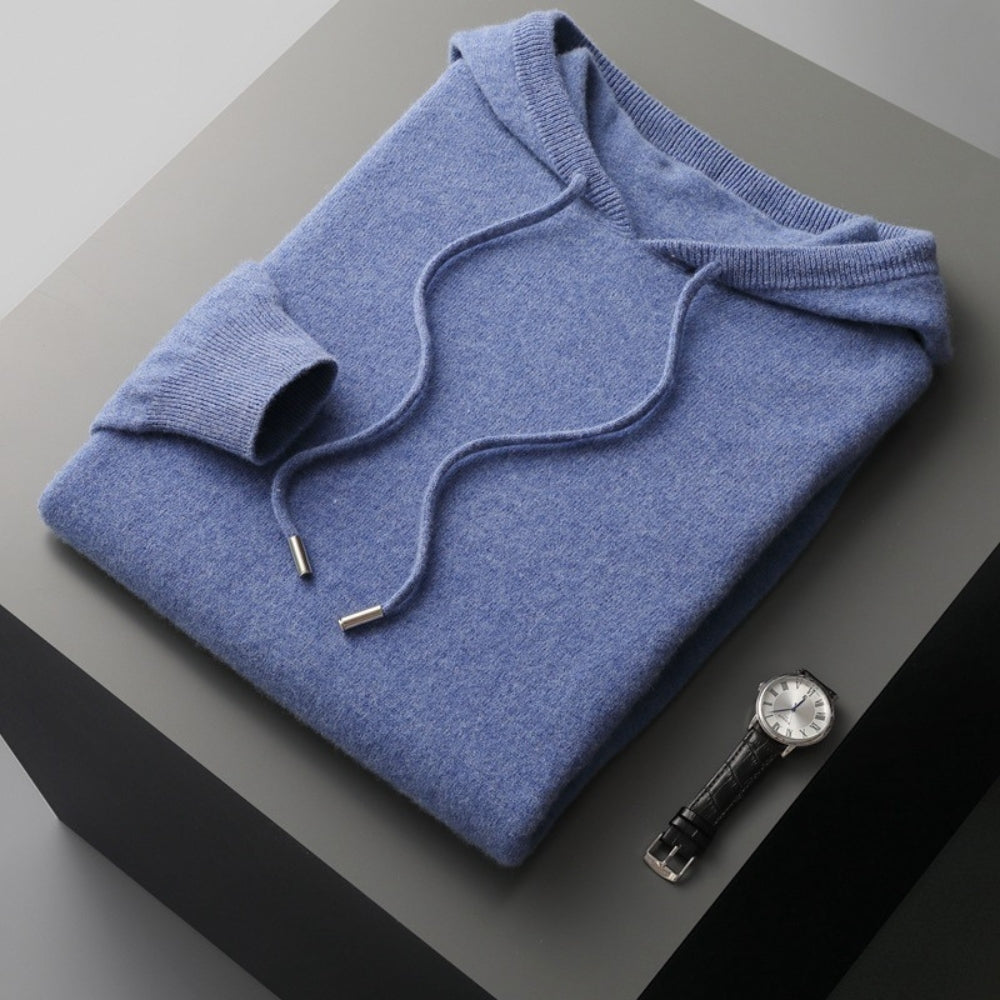 Gallucci  Loose Cashmere Woolen Hoodie