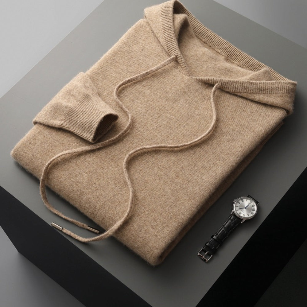 Gallucci  Loose Cashmere Woolen Hoodie