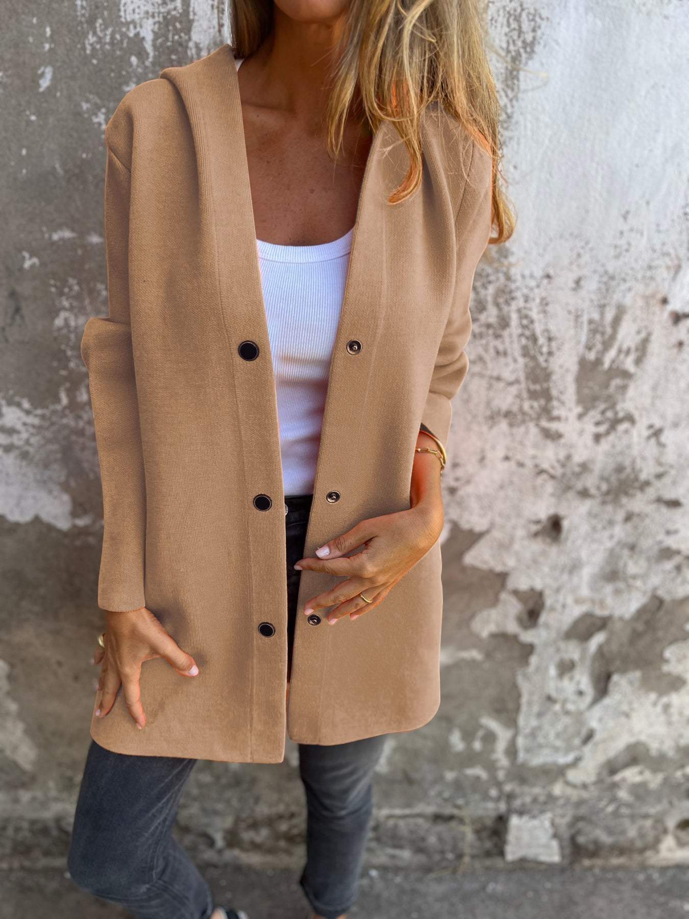 Gallucci - Emma hooded blazer