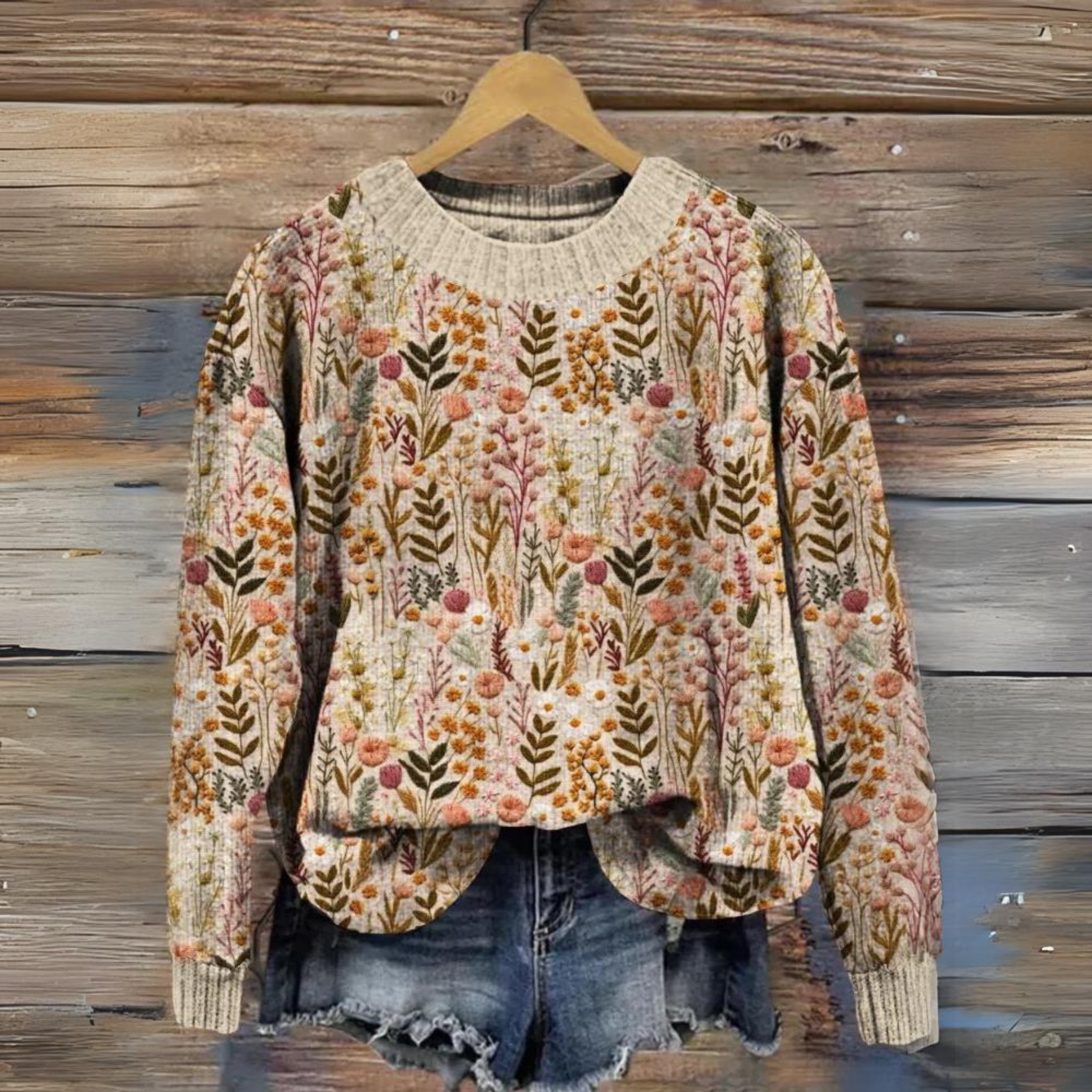 ILSE - FLOWERS SWEATER