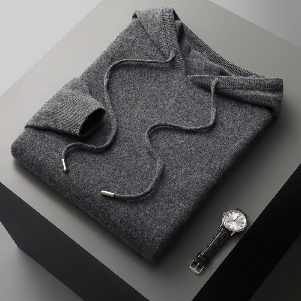 Gallucci  Loose Cashmere Woolen Hoodie