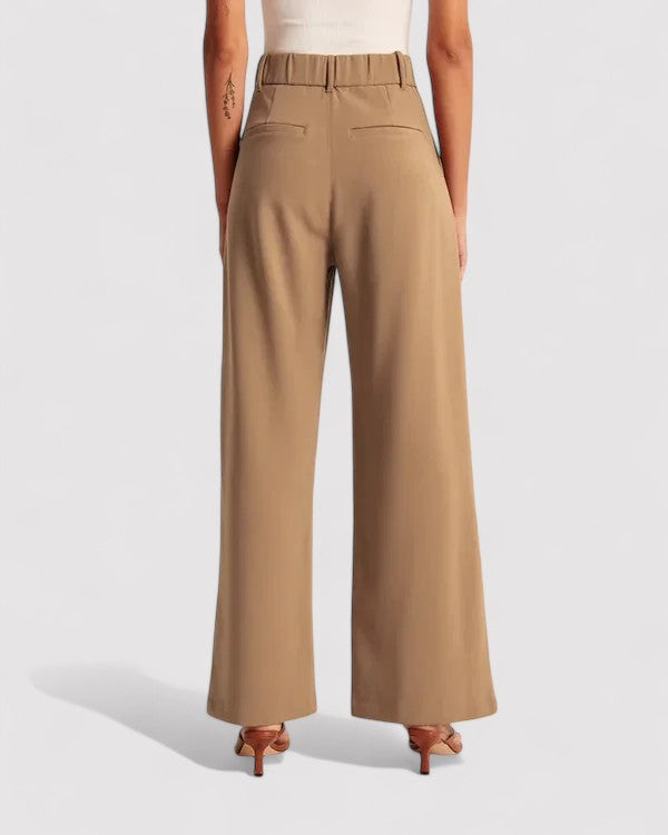 Gallucci Women's High-Waisted Flared Trousers