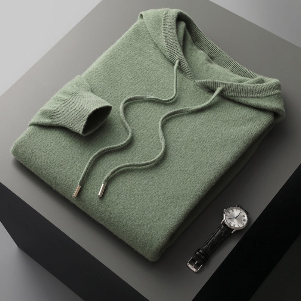 Gallucci  Loose Cashmere Woolen Hoodie