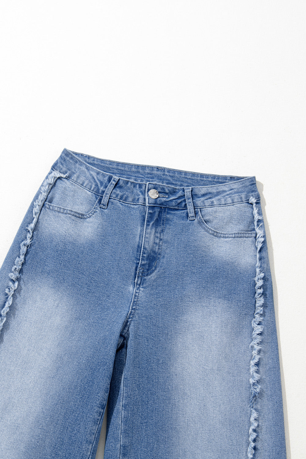 Vintage Stitching Flared Jeans