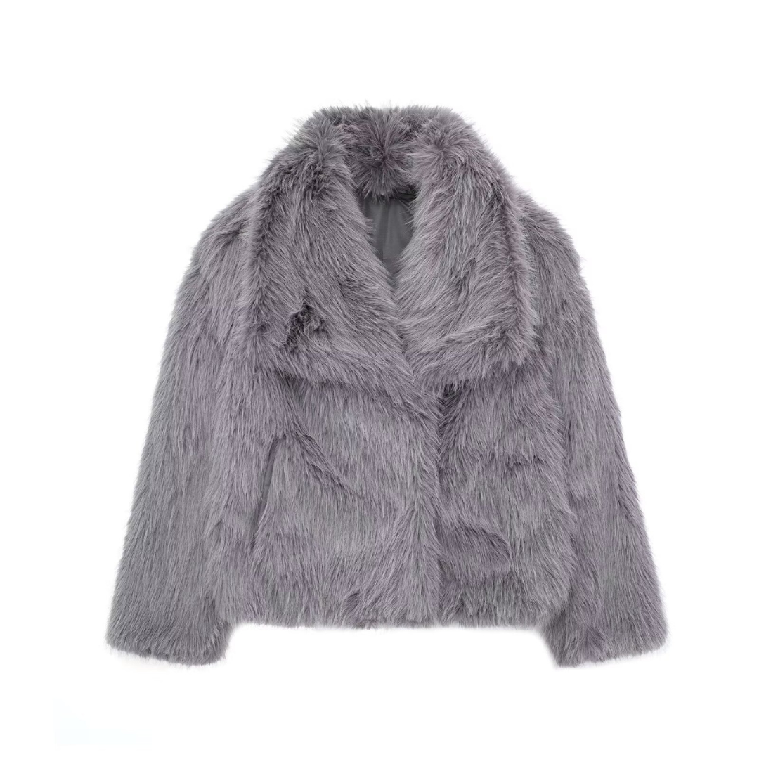 Bruna™ | Faux fur coat