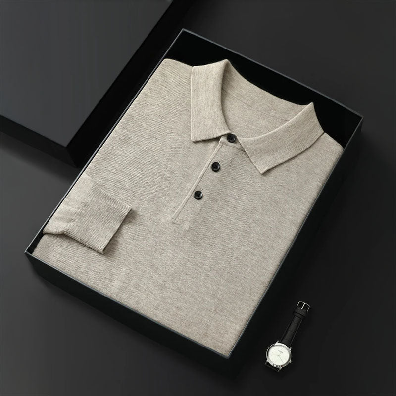 Gallucci Merino Wool Polo