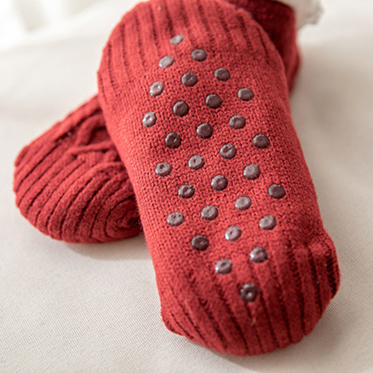 Gallucci Anti-slip Soft-Pile Fleece Socks