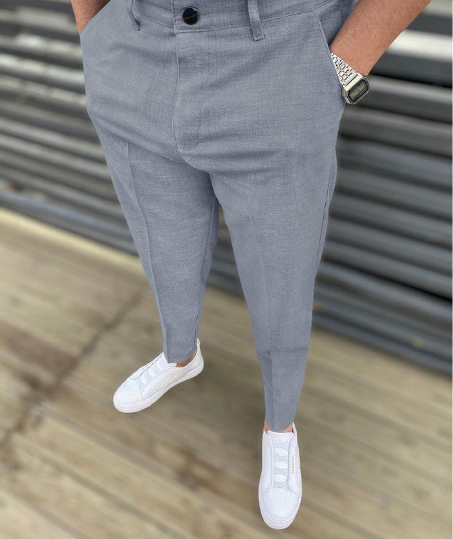 Gallucci | Slim fit casual trousers