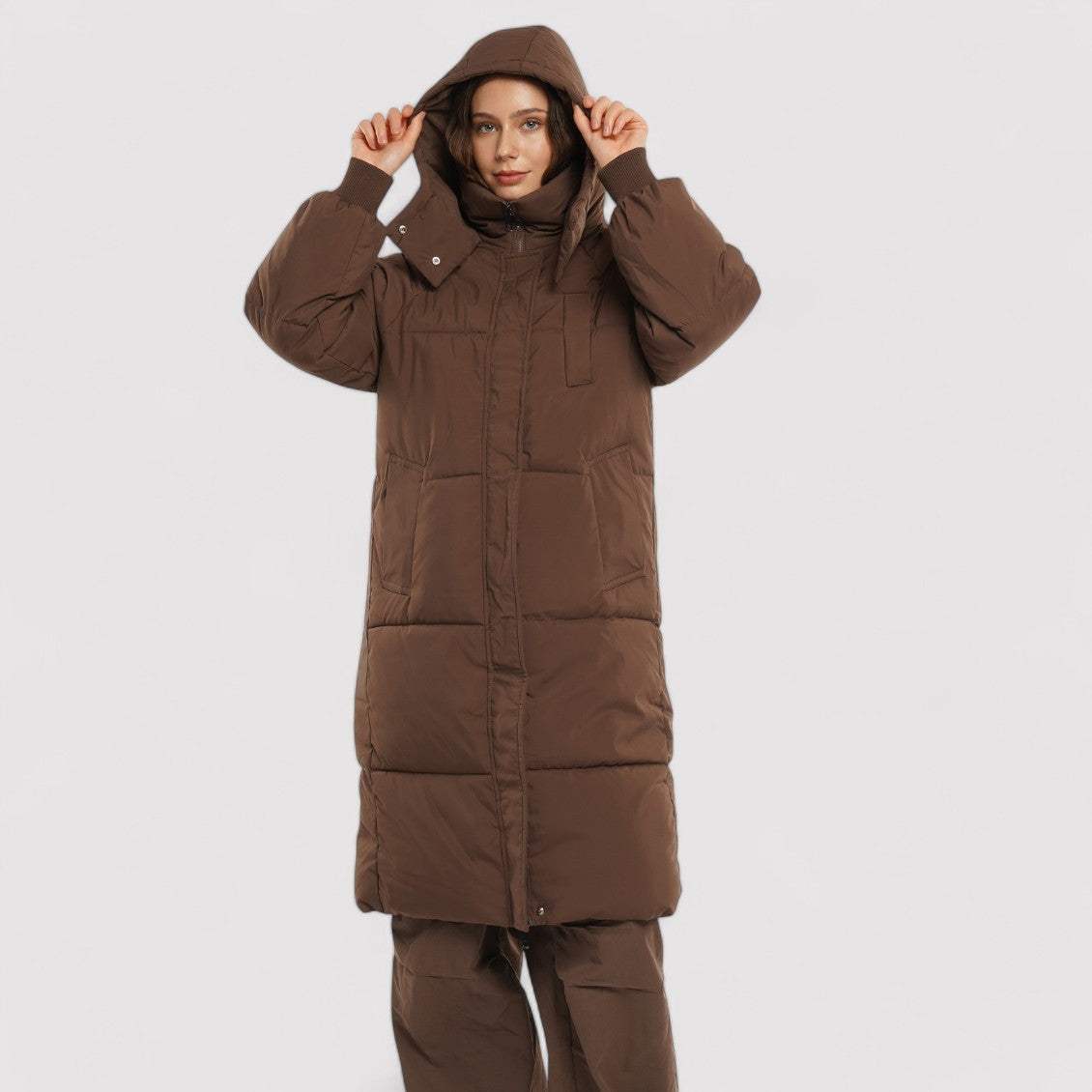 Gallucci Warm Long Women's Winter Coat