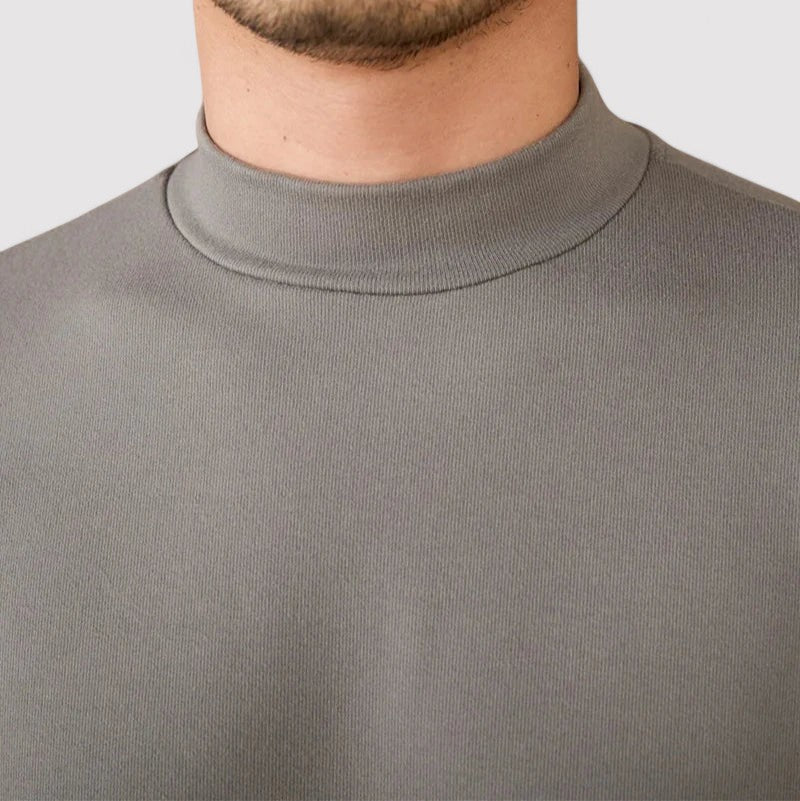 Gallucci Soft Cashmere Half-Turtleneck Sweater