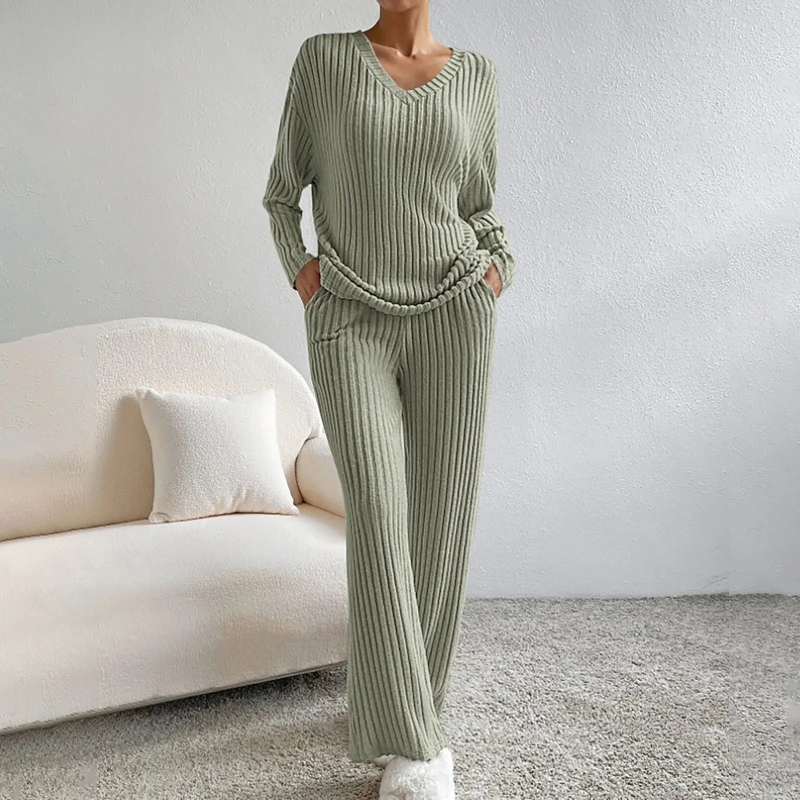 Gallucci Kathy ribbed set