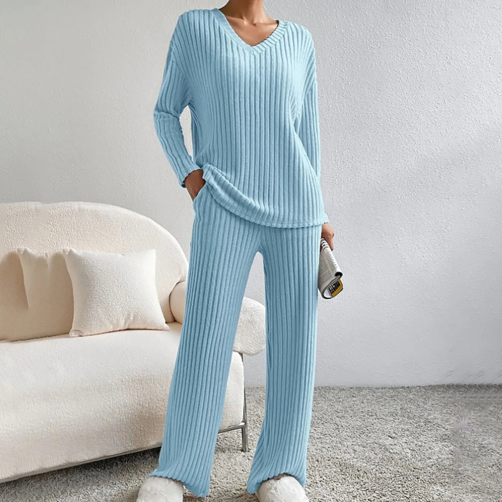 Gallucci Kathy ribbed set