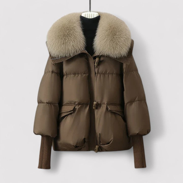 Gallucci Women's Faux Fur Parka Jacket