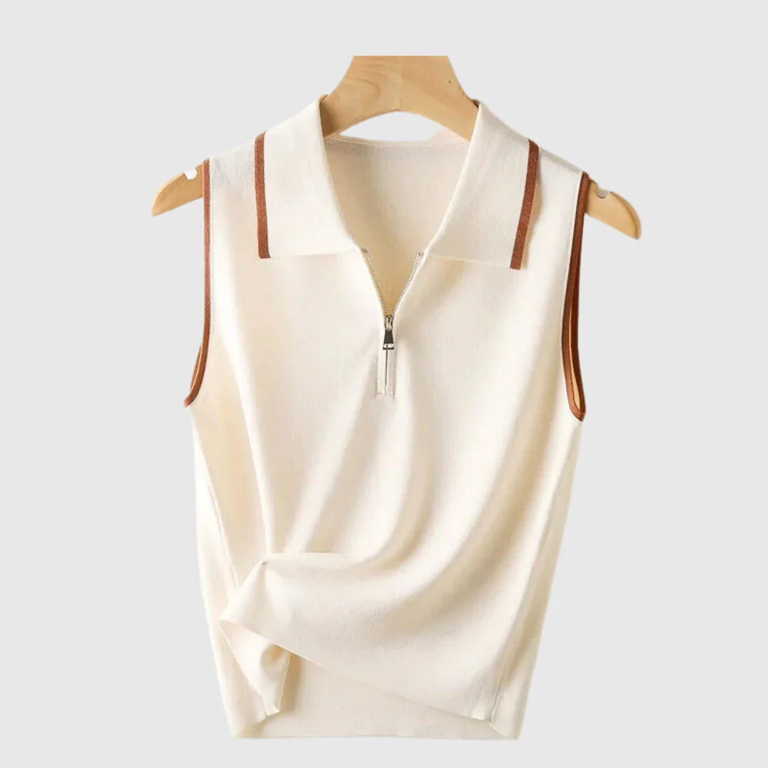 Gallucci Evelyn Grace Zippered Top