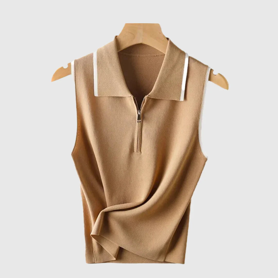 Gallucci Evelyn Grace Zippered Top