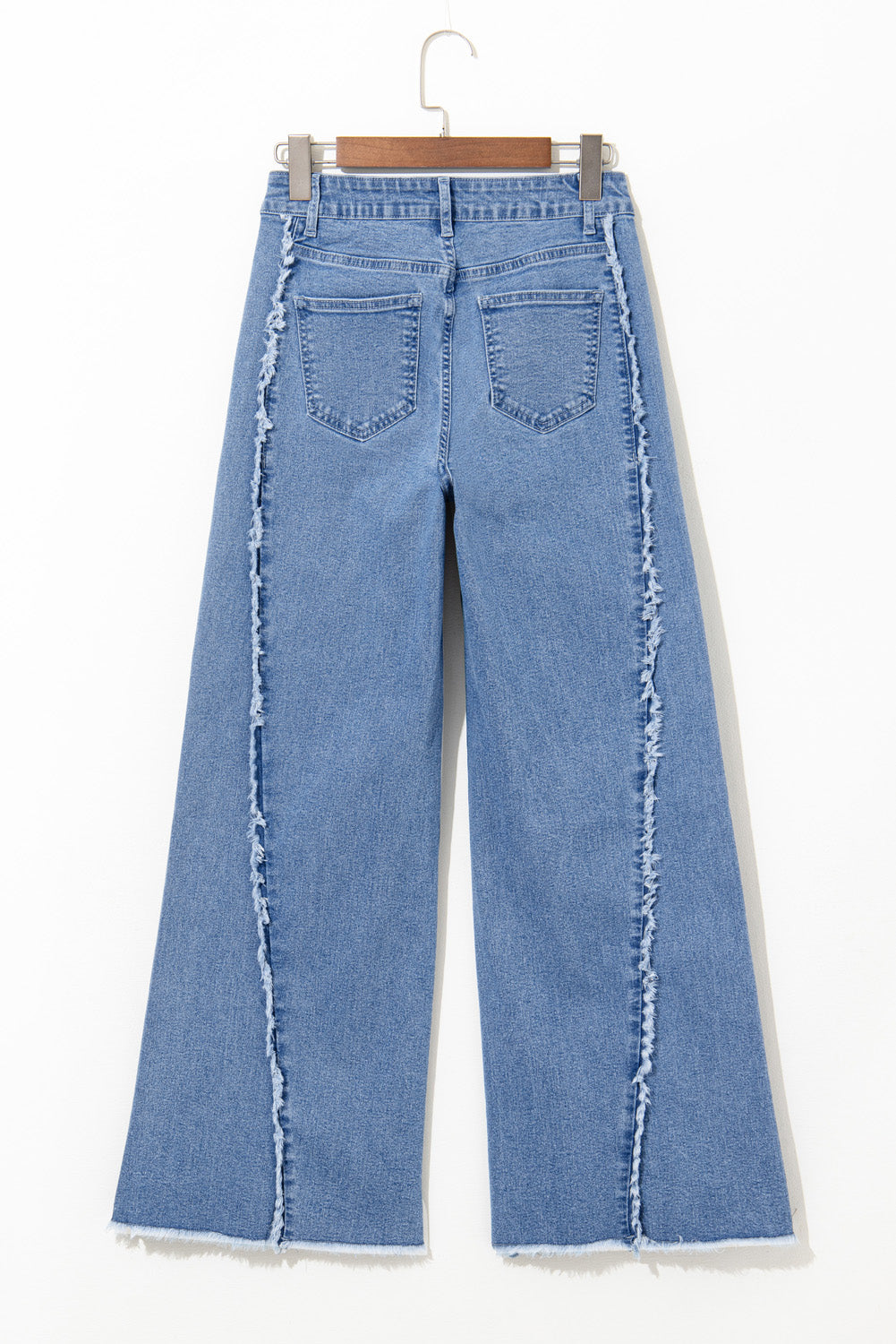 Vintage Stitching Flared Jeans