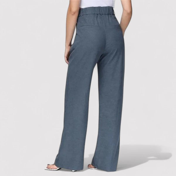 Gallucci Women's High-Waisted Flared Trousers