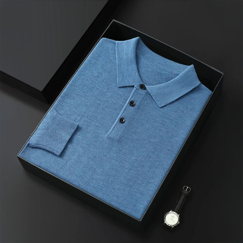 Gallucci Merino Wool Polo