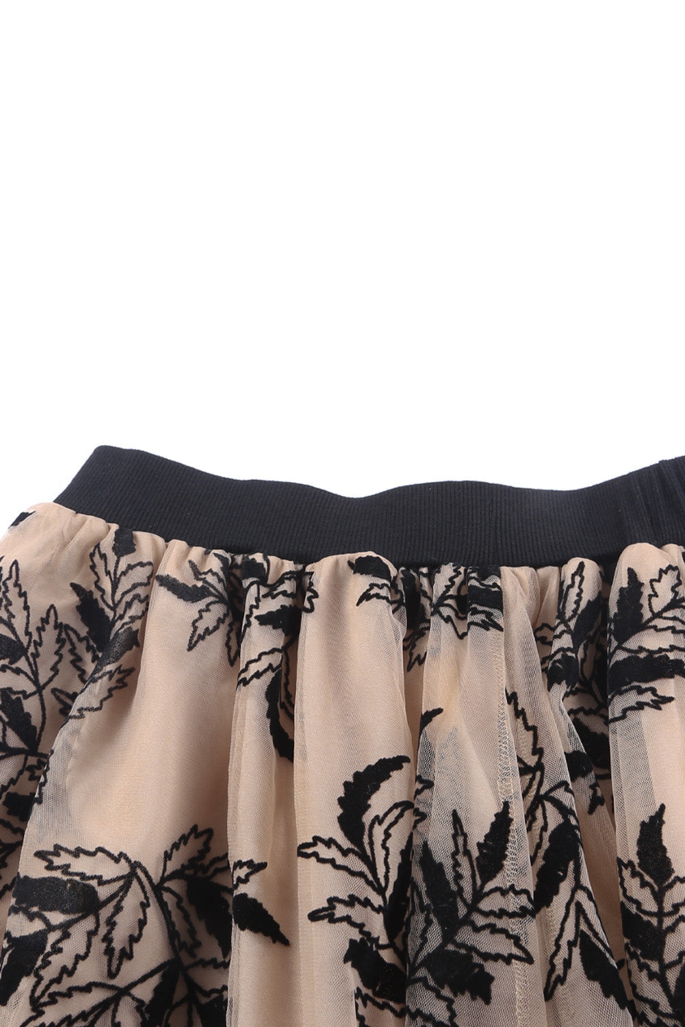 Floral High Waist Skirt