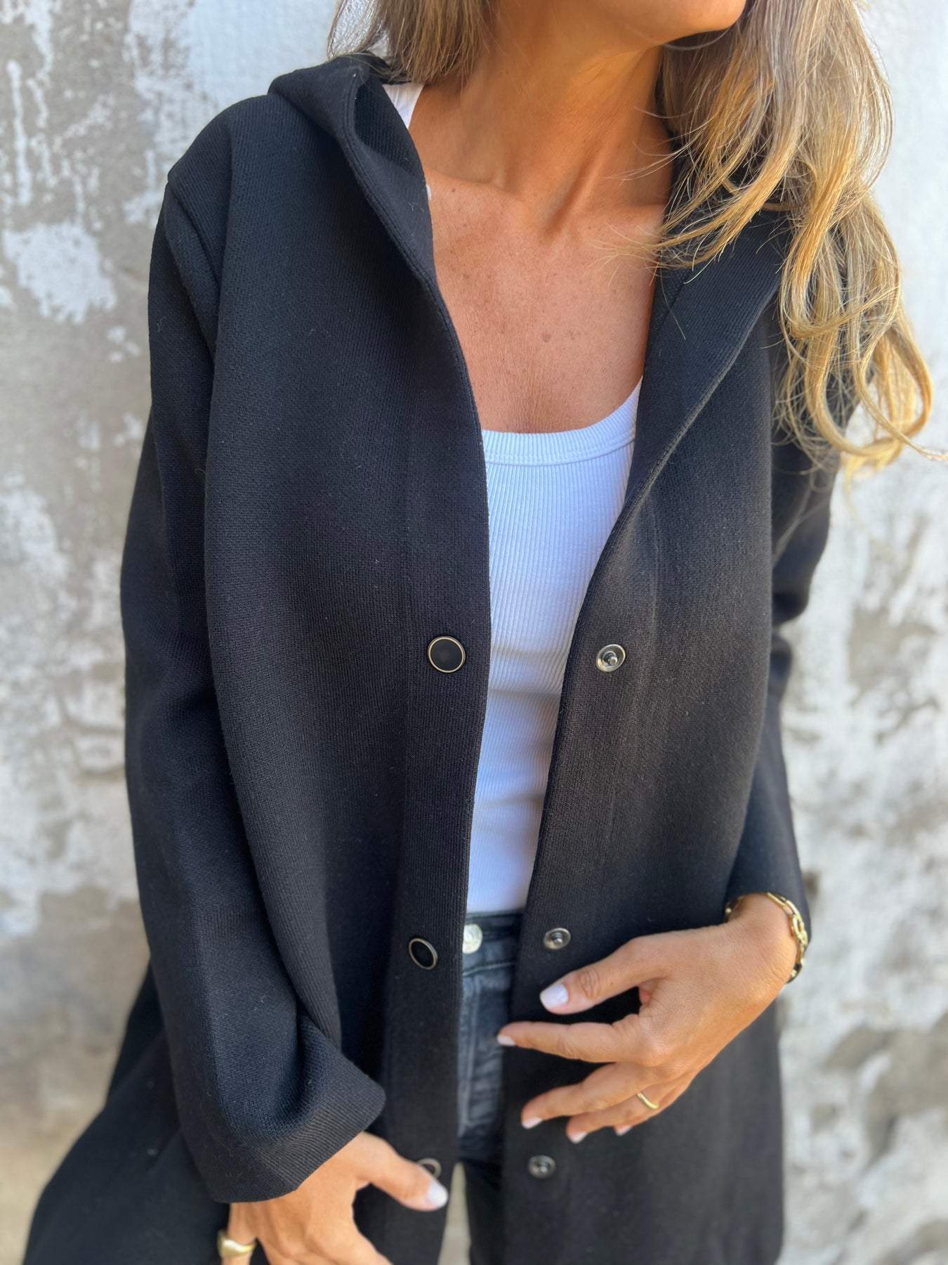 Gallucci - Emma hooded blazer