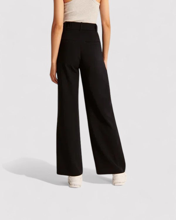 Gallucci Women's High-Waisted Flared Trousers