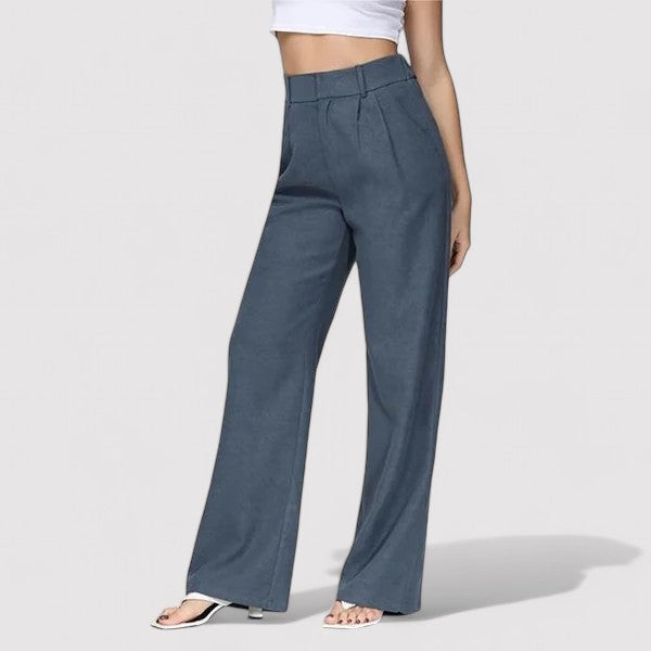 Gallucci Women's High-Waisted Flared Trousers