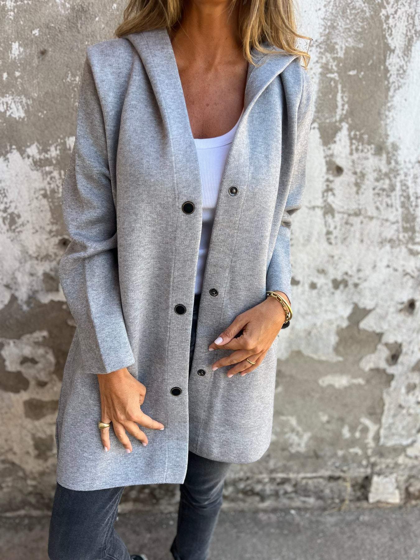 Gallucci - Emma hooded blazer