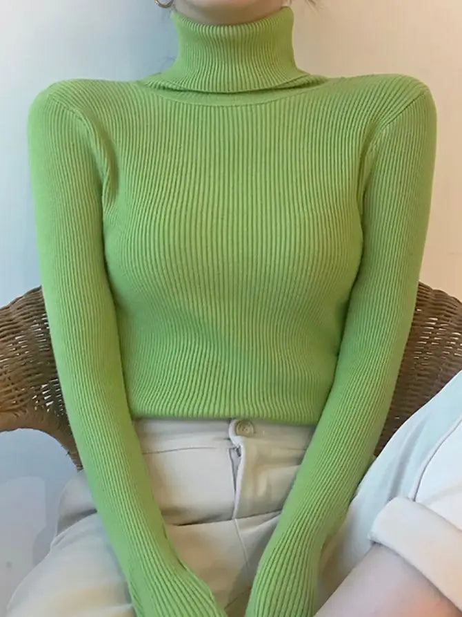 Cozy Women's Turtleneck Sweater