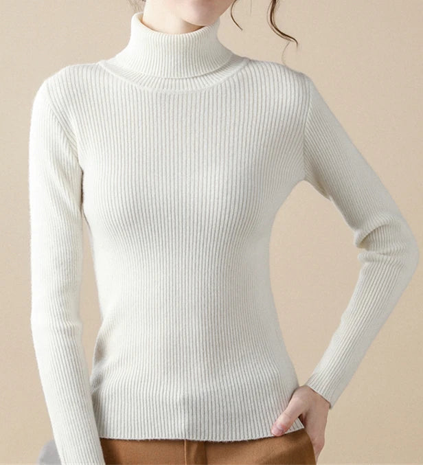 Cozy Women's Turtleneck Sweater