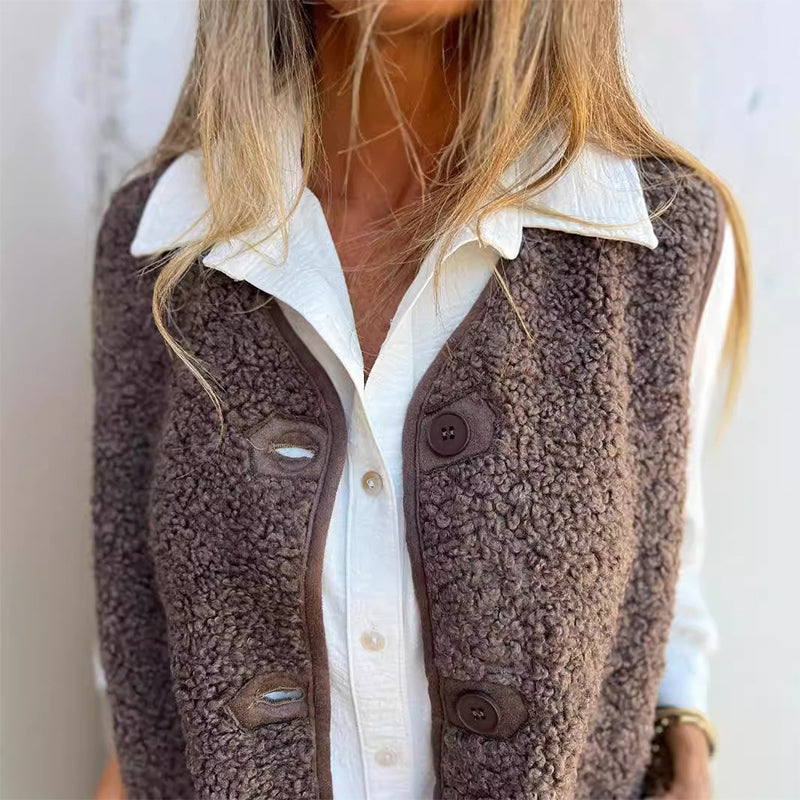 Gallucci - Button Cardigan with Warm Wool™